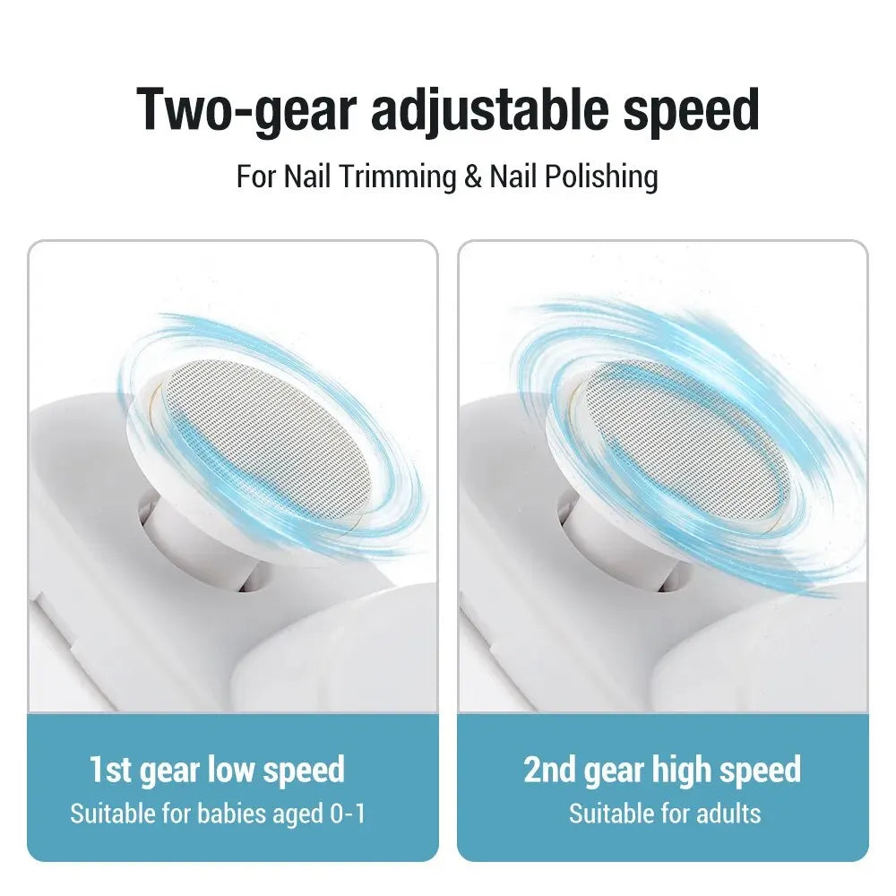 2 In 1 Electric Nail Trimmer