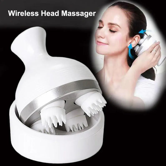 Waterproof Electric Head Massager
